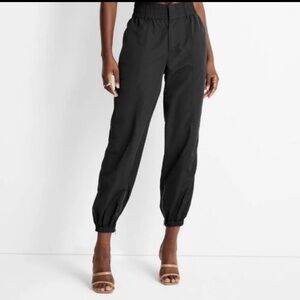 Future Collective x Kahlana Barfield Brown Women's Black Jogger Pants